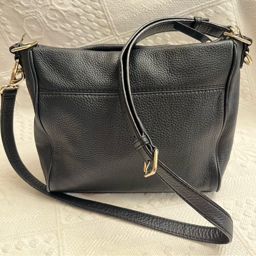 Kate Spade Black Pebbled 100% Cow Leather Crossbody Bag - Picture 4 of 15